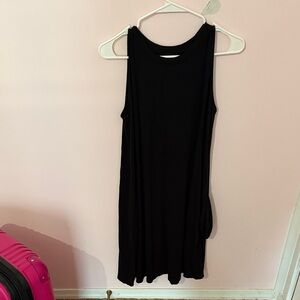 Time & True Black Tank Dress